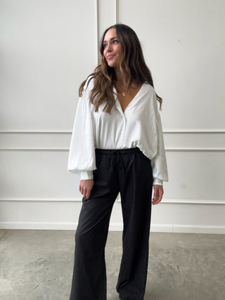 Classic White Relaxed Button-Down