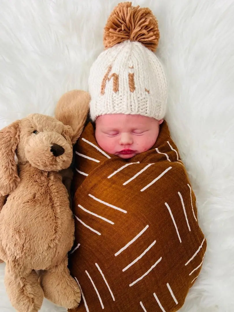 "hi" Toddler Beanie
