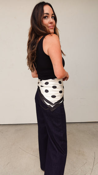 Dark Wash Relaxed Wide Leg Denim