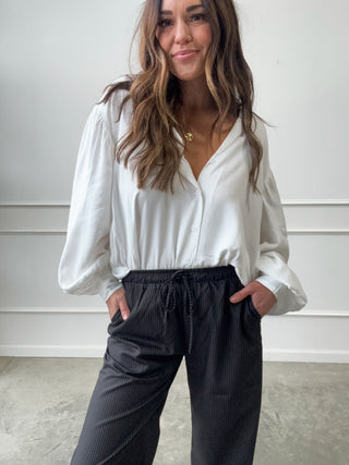 Classic White Relaxed Button-Down