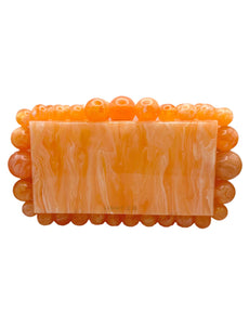 The Orange Daphne Clutch