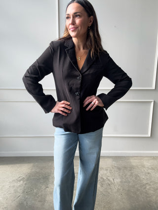 Black Fitted Blazer