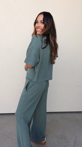Pine Buttersoft Loungewear Set