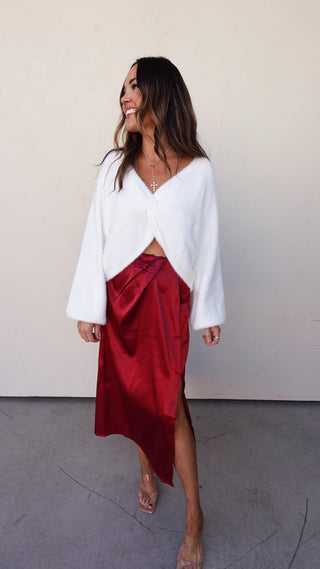 Pearl Cross Pendant Necklace