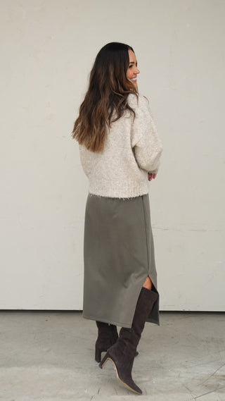 Oat Boucle Sweater