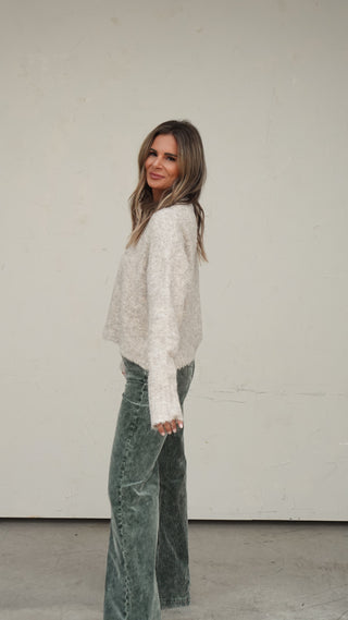Oat Boucle Sweater