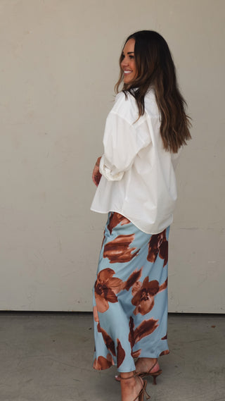 Classic White Button-Down Shirt