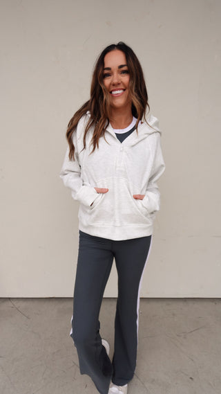 Scuba Half-Zip Pullover - Heather Gray