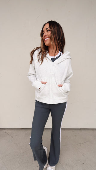 Scuba Half-Zip Pullover - Heather Gray