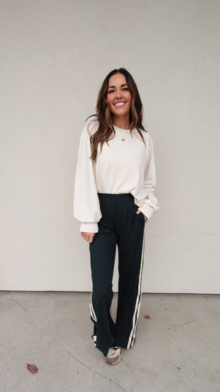 Long Sleeve Modal Tee - Warm Oat