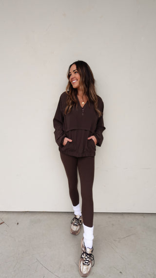 High-Waisted Buttersoft Legging - Espresso