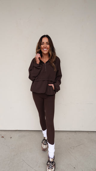 High-Waisted Buttersoft Legging - Espresso