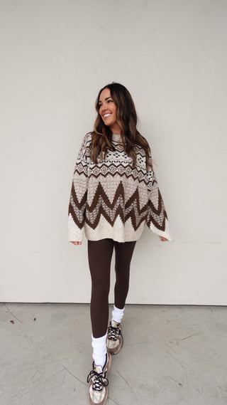 Nordic Chevron Sweater