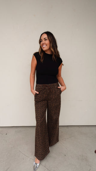 Mock Neck Bodysuit - Black