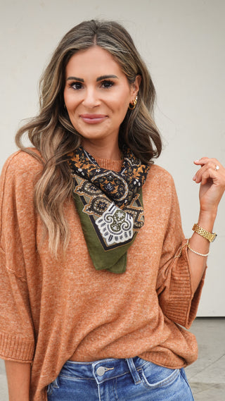 Olive Square Scarf
