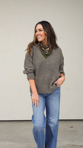 Olive Square Scarf
