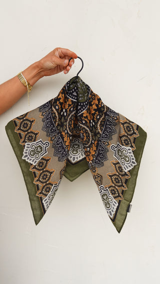 Olive Square Scarf