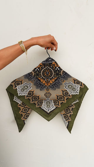 Olive Square Scarf