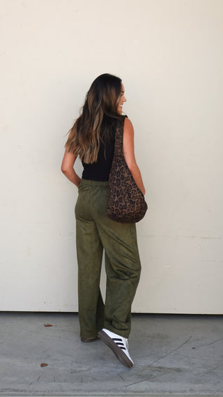 Leopard Print Shoulder Bag