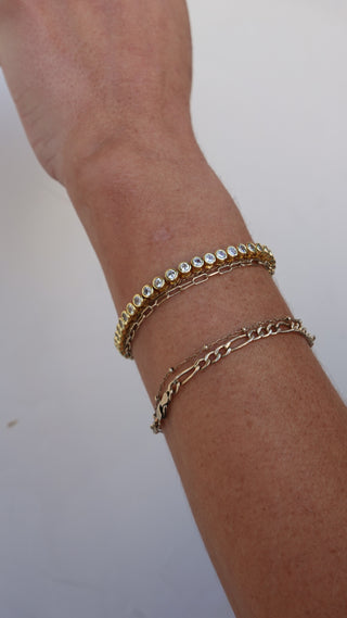 Gold Tennis Bracelet