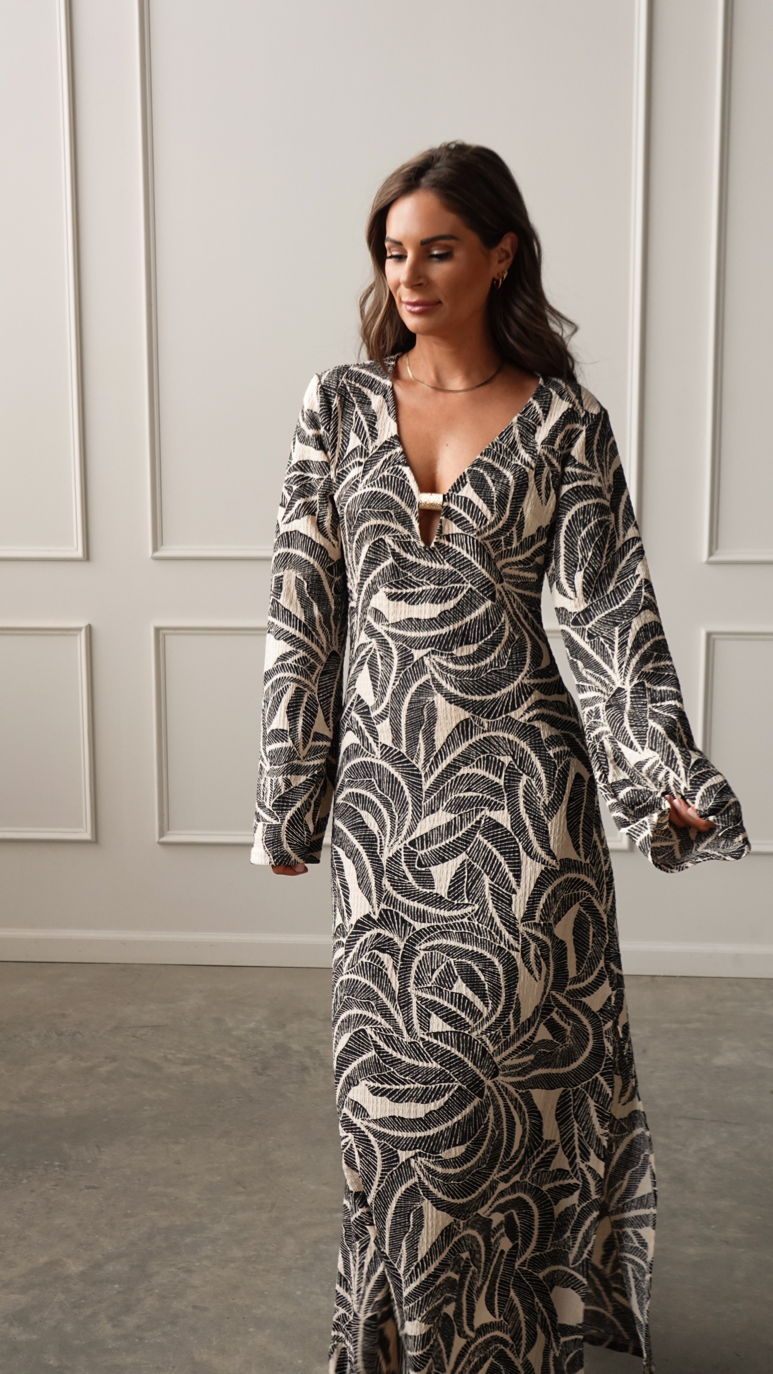 arrival long sleeve dress Embroidered Long Sleeve Mother of the Bride Dress