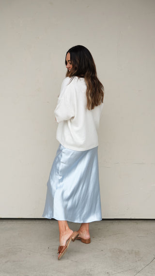 White Short-Sleeve Cardigan