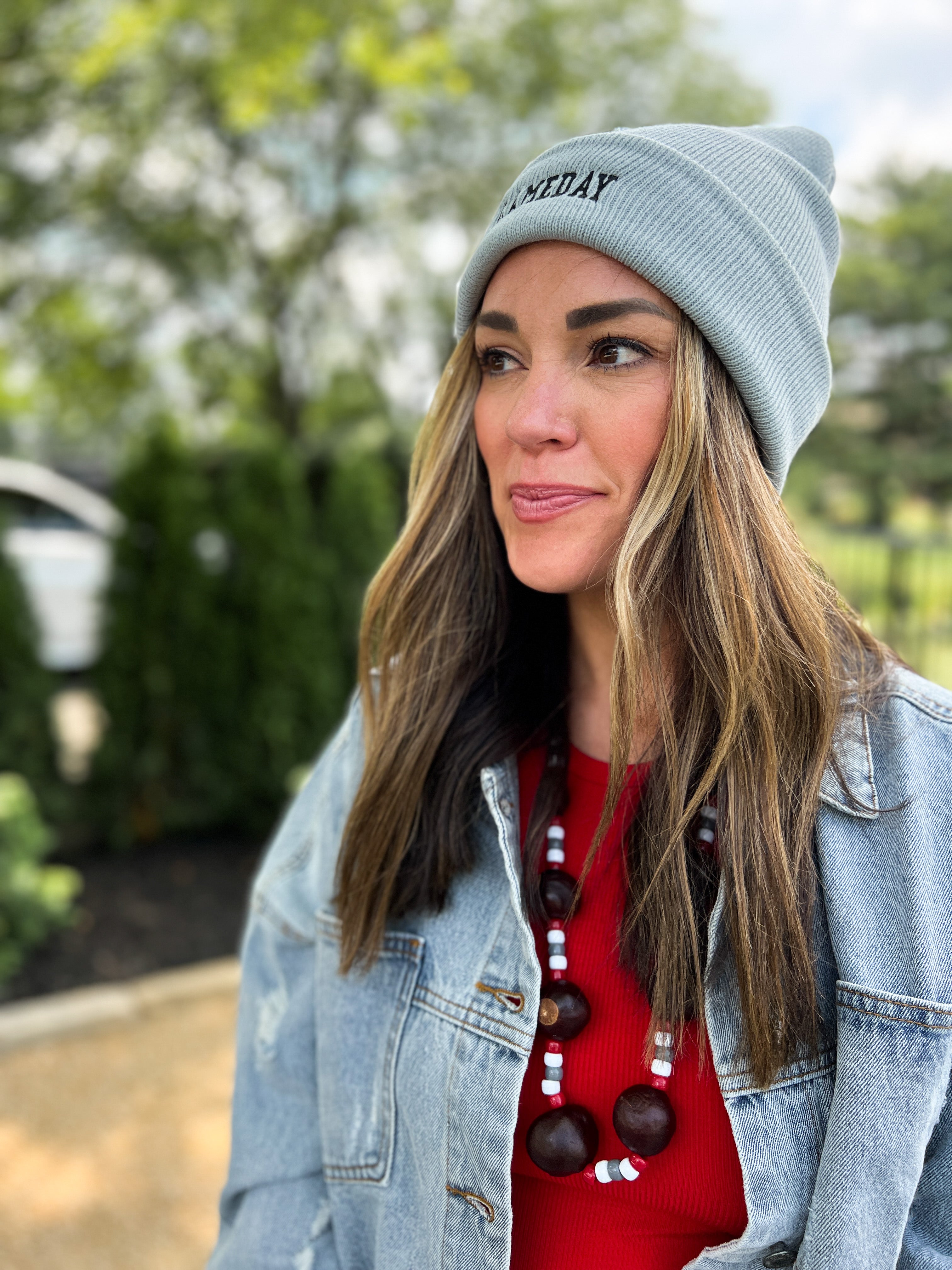 Game Day Embroidered Beanies
