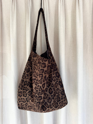 Leopard Print Shoulder Bag