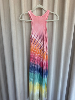 Ribbed Tie Dye Dress - Medium