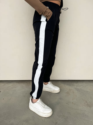 Jogger-Style Colorblock Track Pants